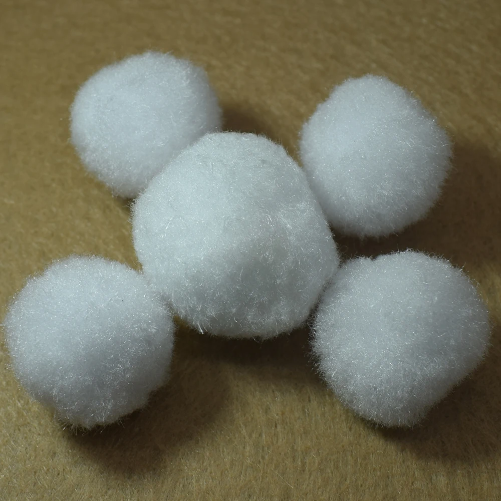 

Шарик-помпон мягкий круглый, 30 мм, 10 шт.