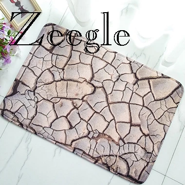 

Zeegle 3D Creative Printed Welcome Entrance Door Mat Home Dustproof Floor Mat Flannel Water Absorbent and Antiskid Bath Mat Rugs