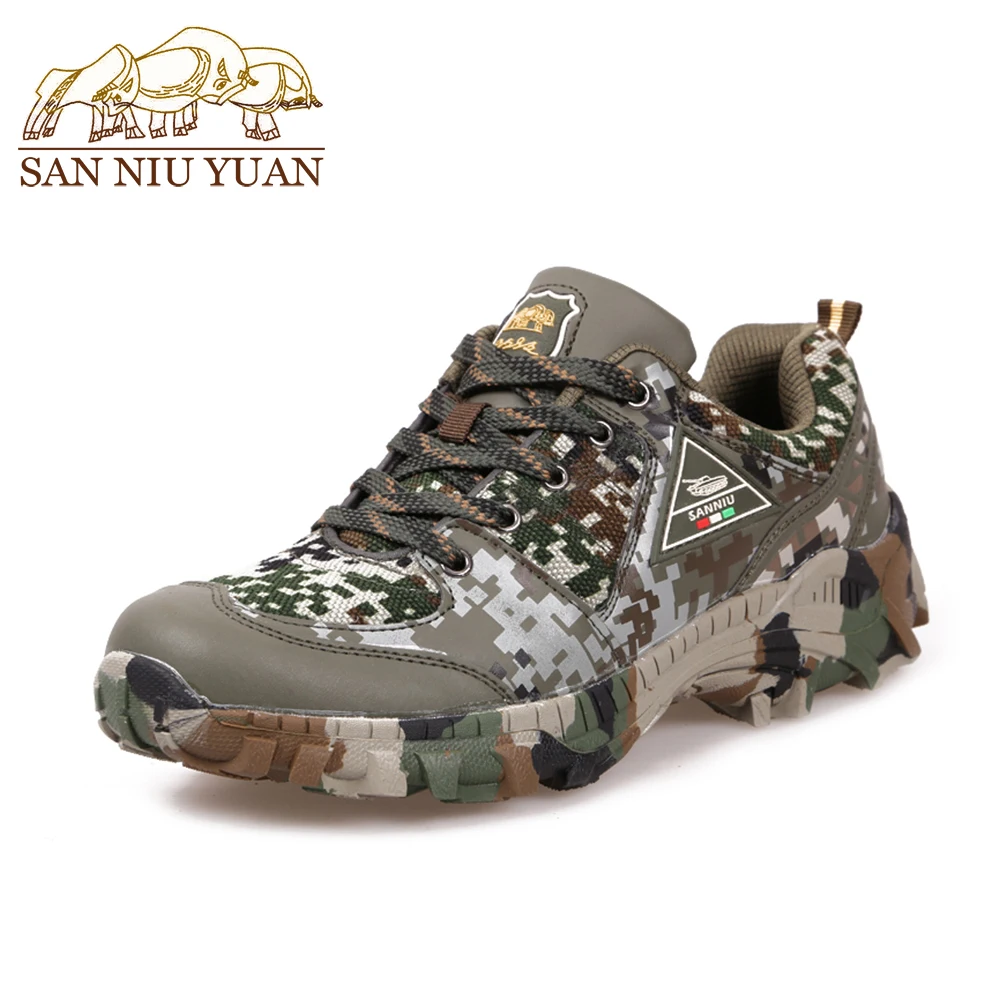 Новое поступление Мужская водонепроницаемая походная обувь сезон весна осень