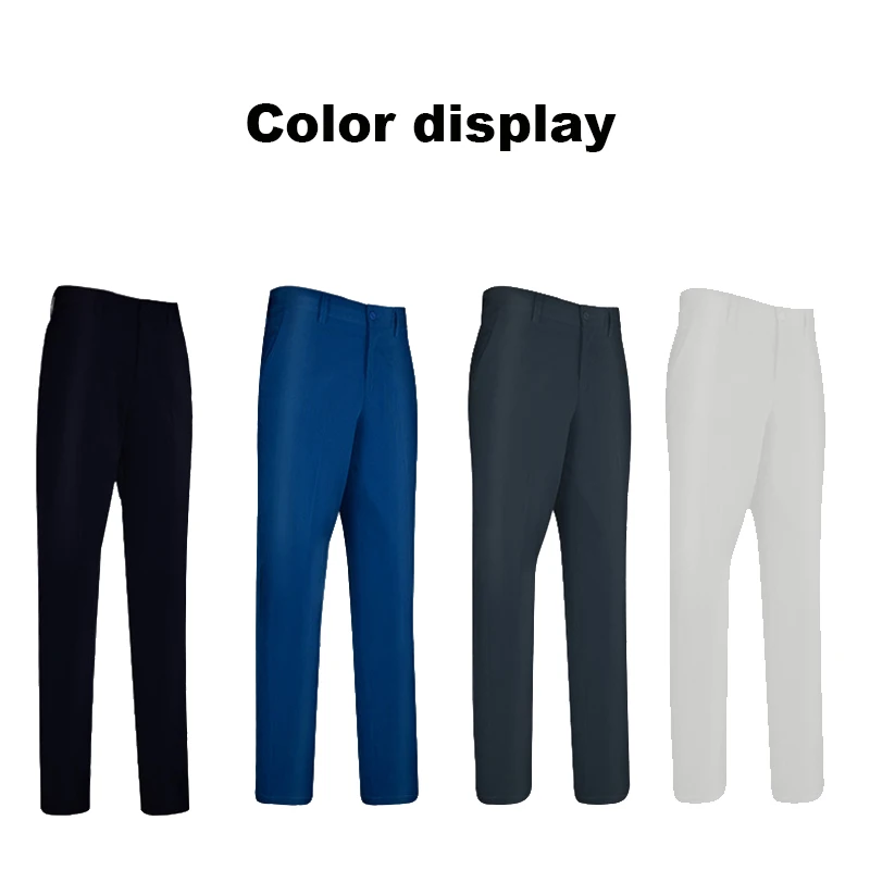 New PGM Golf Clothing Pants for Men Sportwear Slim Clothes Winter/Autumn Plus Velvet Thick Keep Warm Trousers Golf/Tennis Pant | Спорт и