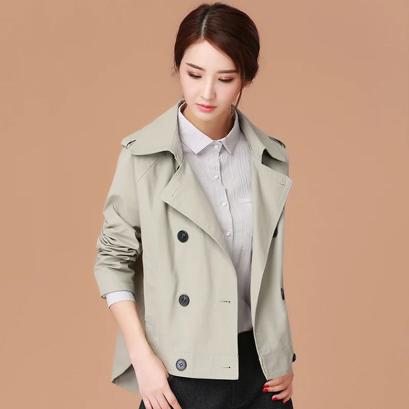 2018 Весенняя женская куртка костюм новая мода Корейская версия с коротким рукавом