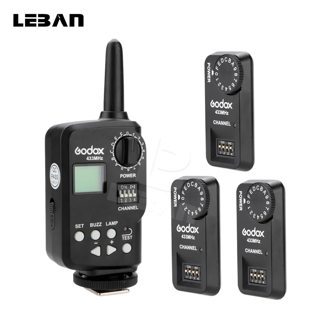 Godox FT 16S беспроводной триггер управления питанием + 2x приемники для V860 V850|flash