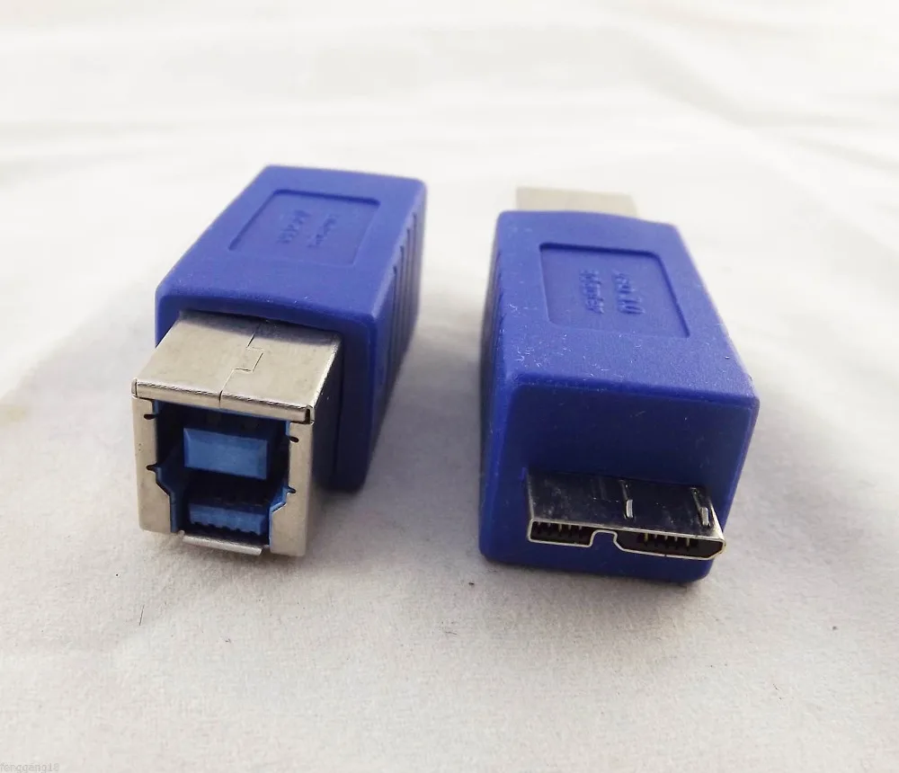 1 шт. USB 3 0 B гнездовой к Micro Штекерный переходник разъем высокая скорость|usb 3.0|usb 3.0