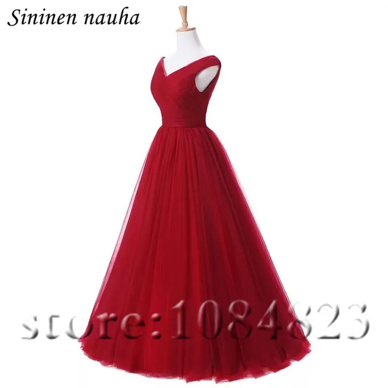 Long Evening Party Dresses Prom Dress Off The Shoulder A Line Tulle Formal Gown Plus Size Vestidos De Festa Robe Soiree 286 | Свадьбы и