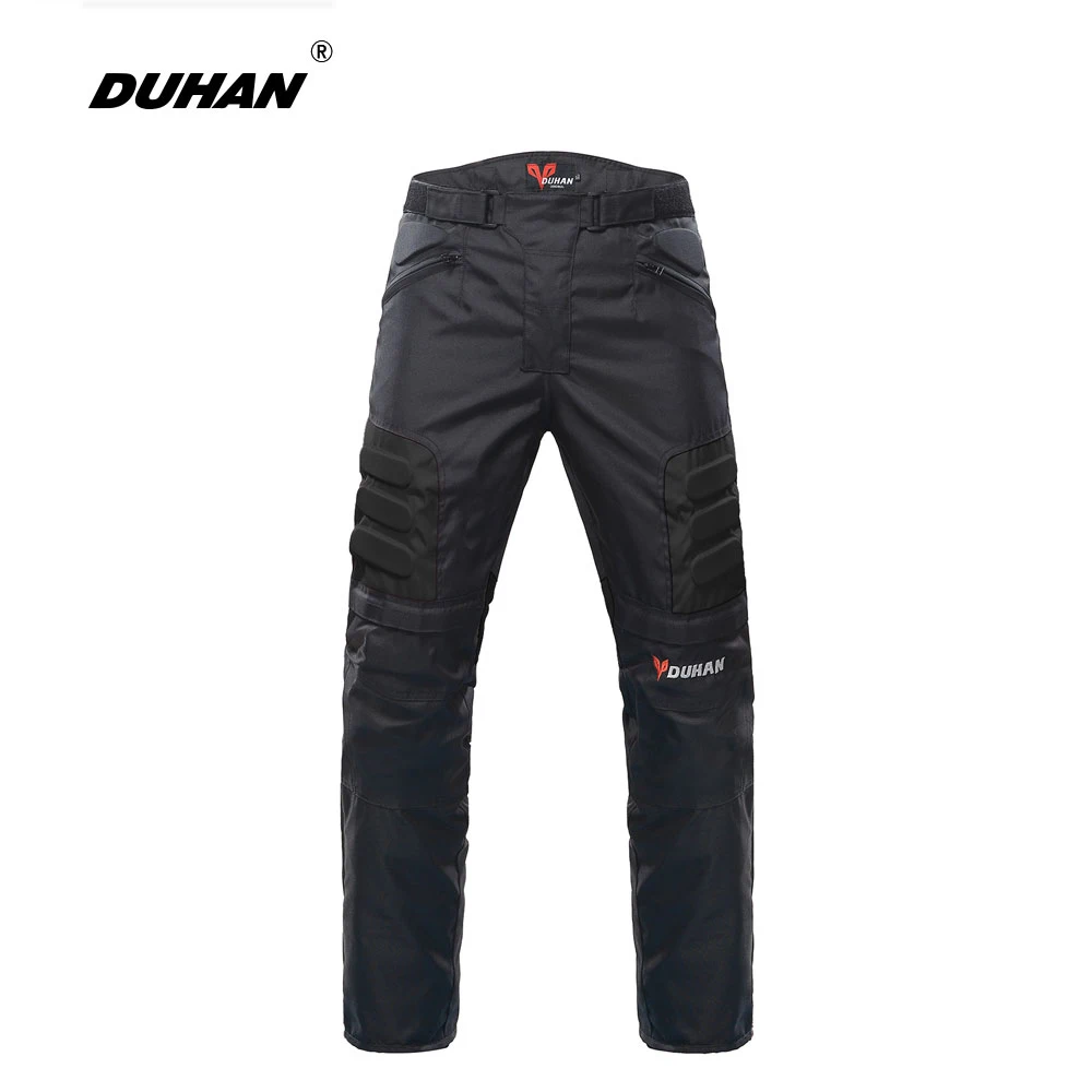 Брюки для мотокросса черные защитные до колена езды по бездорожью | Автомобили и