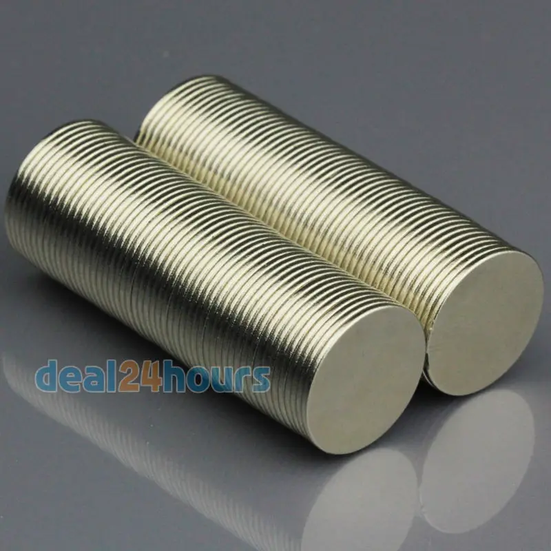 OMO Magnetics 100 шт. N50 Супер Сильные круглые дисковые цилиндрические Магниты