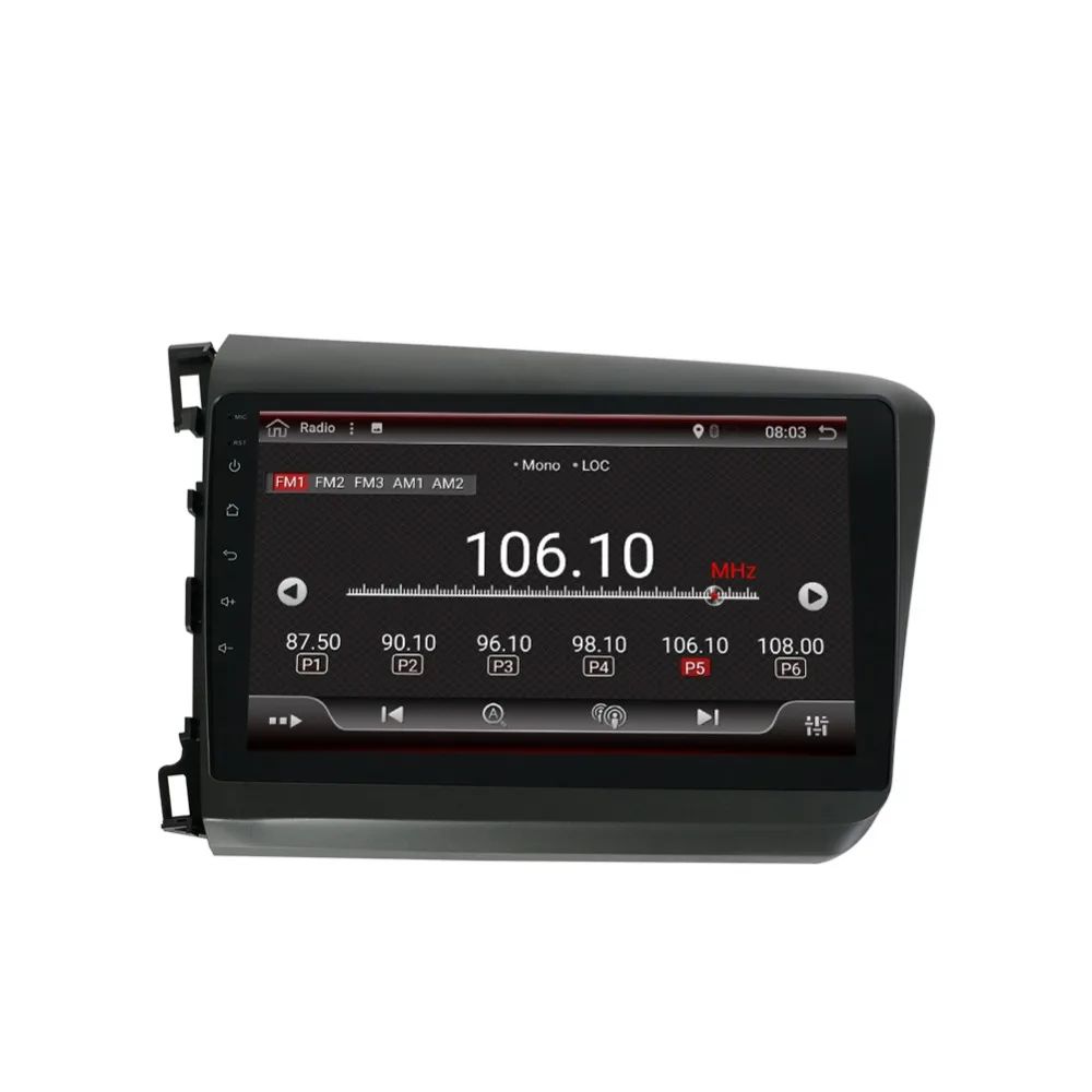 Bosion аудио радио Автомобильный gps плеер для Honda Civic головное устройство android 10 0 2 din 1G