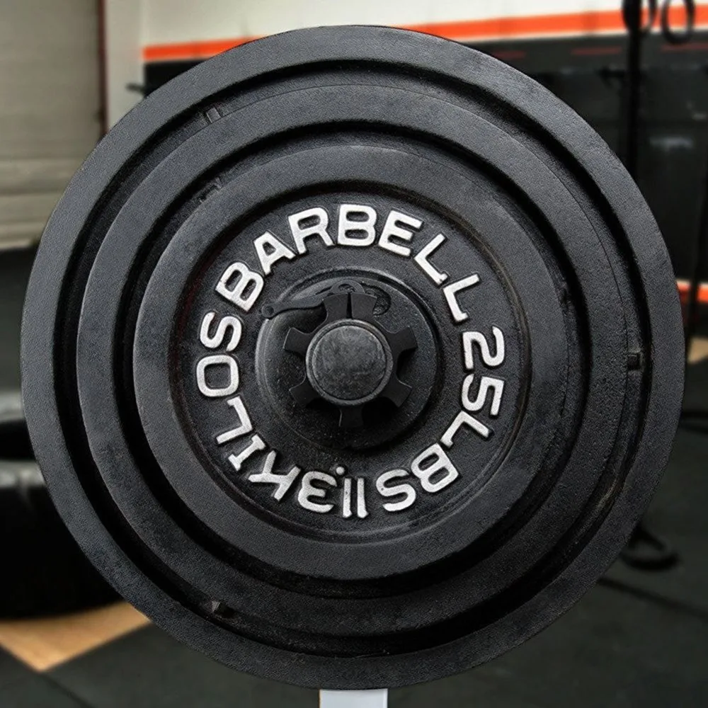 2 шт. Алюминиевая штанга дюйма для тяжелой атлетики воротник с замком