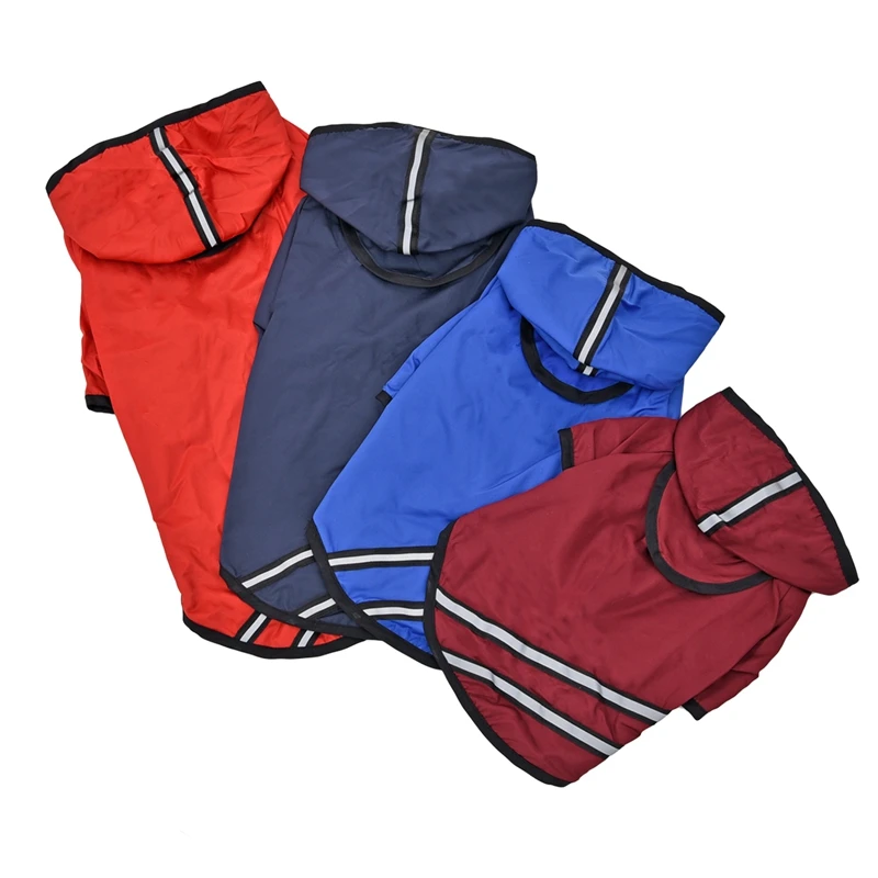 Дождевик нейлоновый для домашних животных стильная Водонепроницаемая