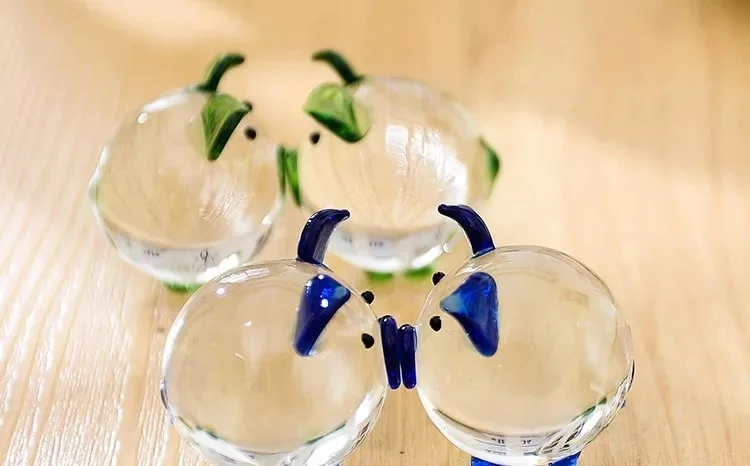 2 шт./кор. пара милых свиней украшение для дома милый мини Кристальный стеклянный