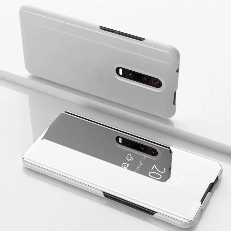 Чехол-книжка Red mi K20 для Xiao mi Red mi K20 Pro Чехол s Smart mi rror прозрачный кожаный чехол для Xiaomi mi 9T Pro Чехол Funda