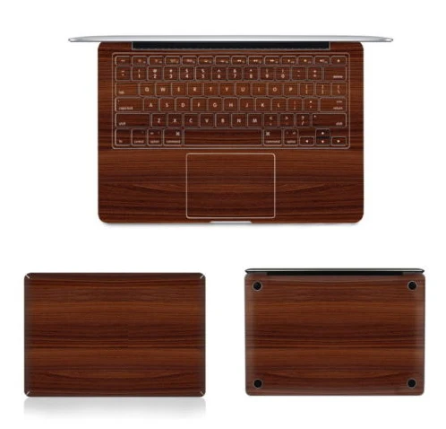 Виниловая наклейка A1342 с деревянной текстурой для ноутбука Apple Macbook Pro Air Mac 11 13 15 16
