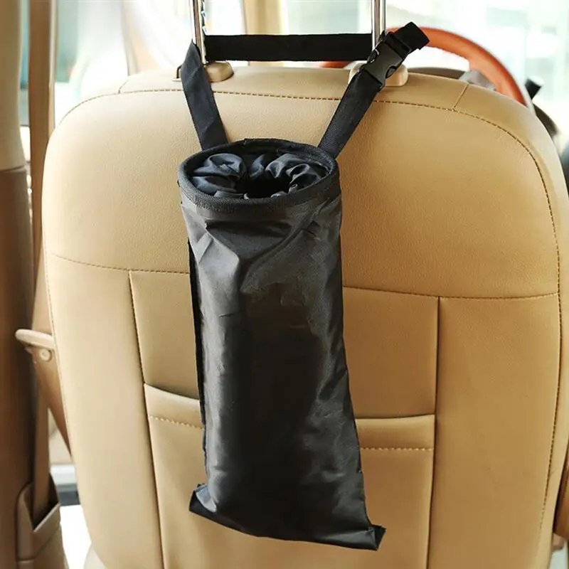 Автомобильный подголовник на заднем сиденье мусорный мешок для мусора