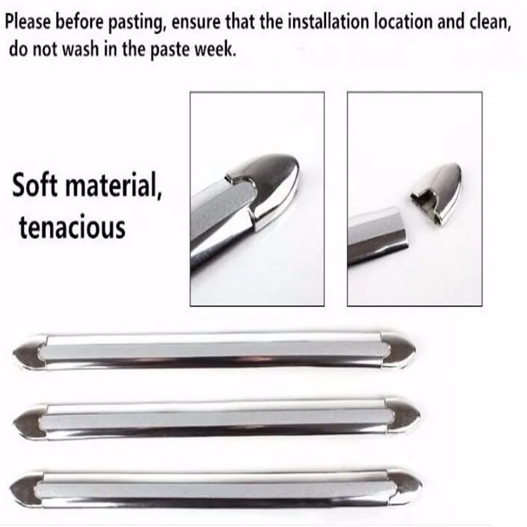 Автомобильный Стайлинг Auti-Противоударная полоса Бампер протектор для Geely EMGRAND 7 X7