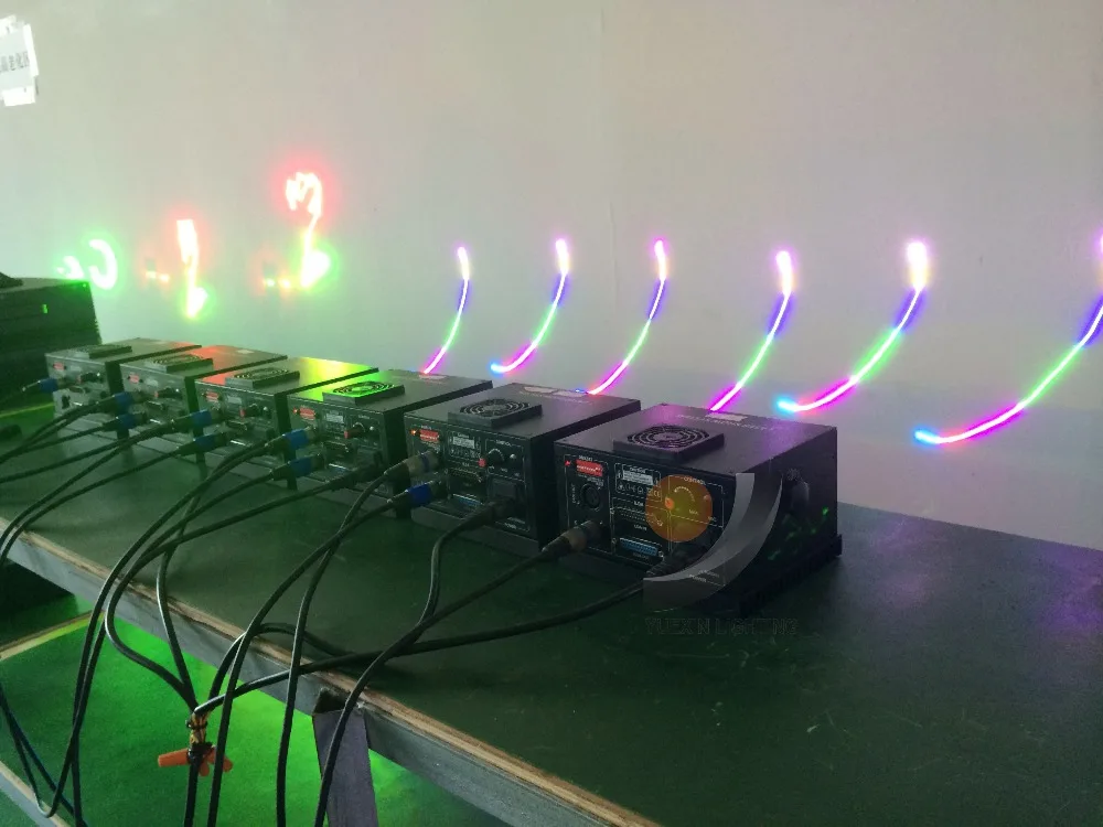 500 МВт красный зеленый синий RGB лазерный луч DMX 512 Профессиональный DJ Вечеринка шоу