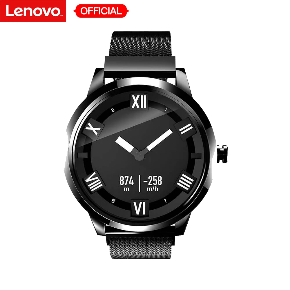 Lenovo Watch X Plus Smartwatch Миланский ремешок 45 дней в режиме ожидания 80 м водонепроницаемый монитор сердечного ритма во время сна Смарт-часы