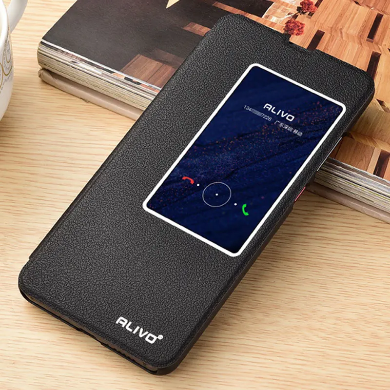 For Huawei Mate 20 Pro Case Luxury View Window Stand Book Flip Case For Huawei Mate 20 X Cover PU Leather Mate20 Pro Phone Cases
