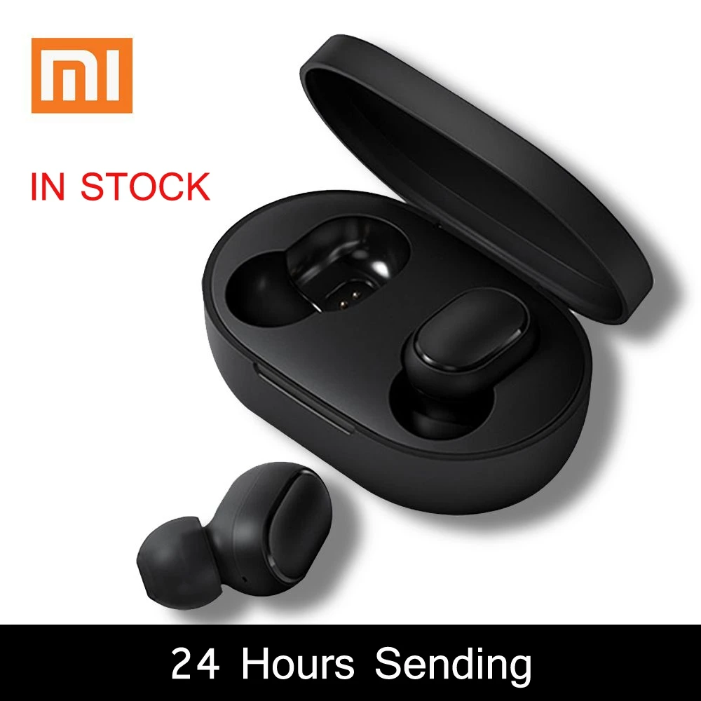 Xiaomi Redmi Airdots True беспроводной Bluetooth 5,0 наушники TWS наушники Handsfree Eeadphones AI управление с микрофоном