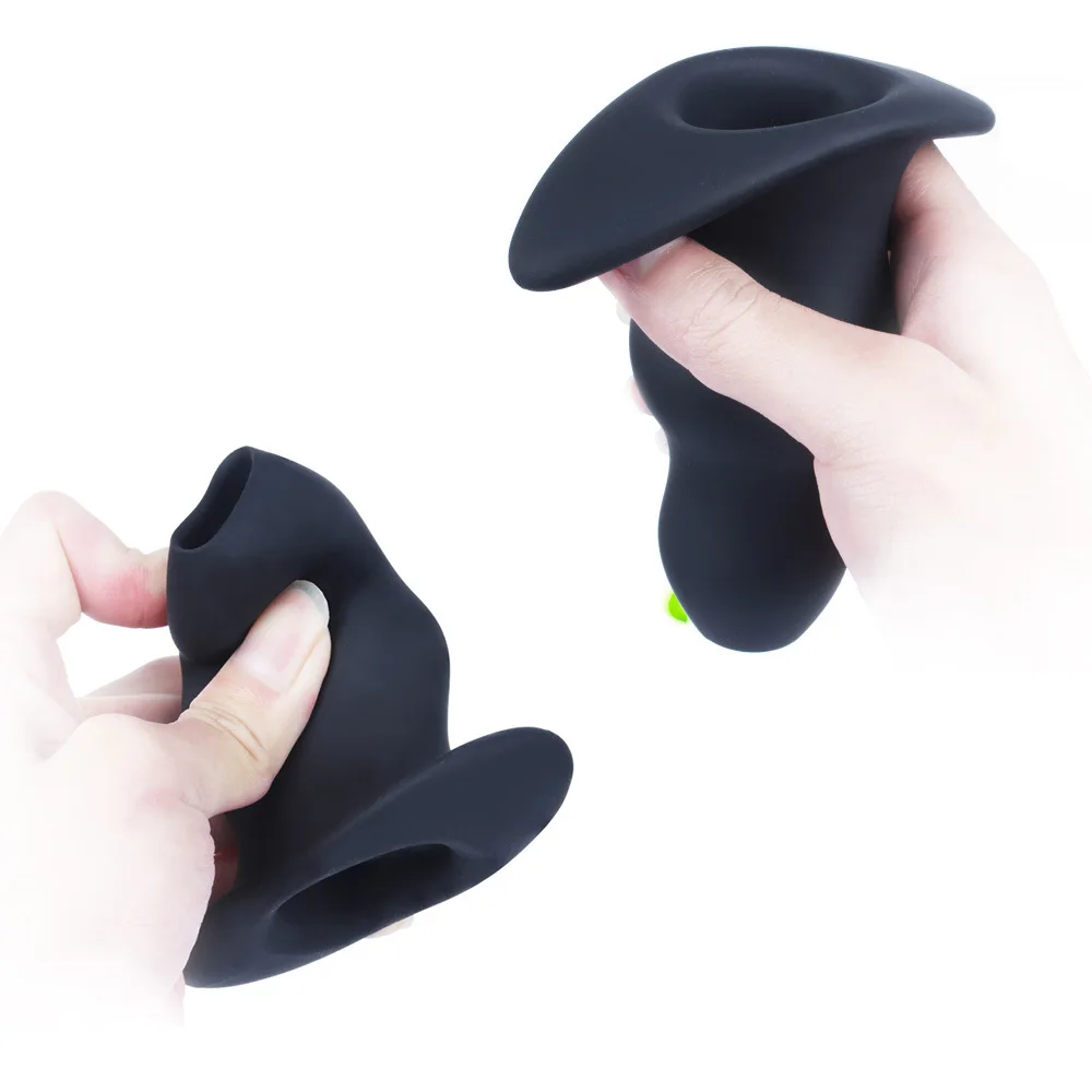 Silicone Hollow Dildo Butt Plug Anal Sex Toys For Women Men Prostate Massager Expanding Anus Dilator Enema Nozzle Wash Cleani L1 | Красота и
