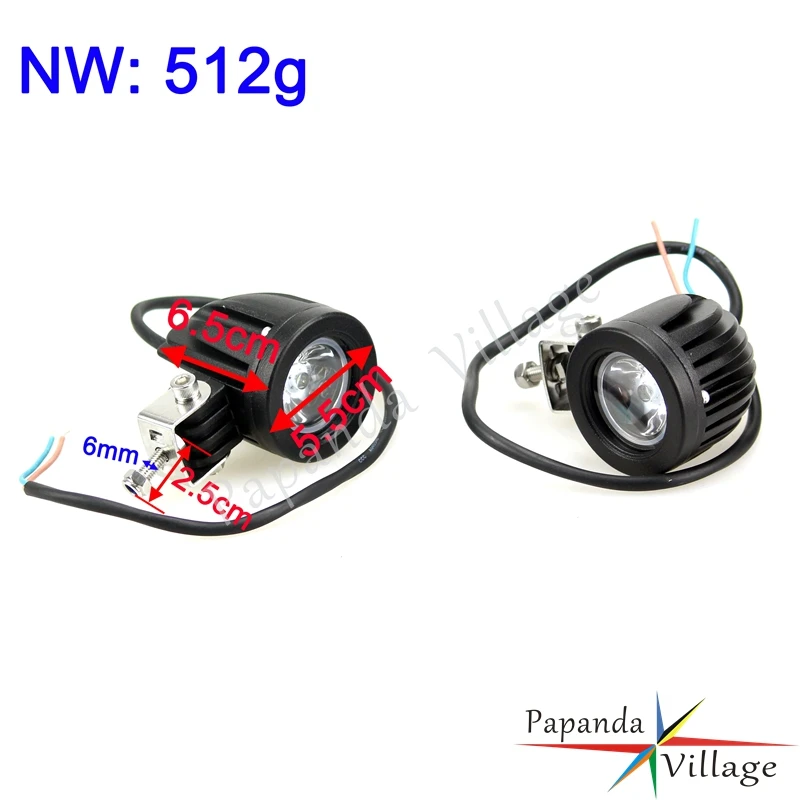 Черный Мотоцикл Байк Высокий Низкий Луч Светодиодные фары вспомогательный