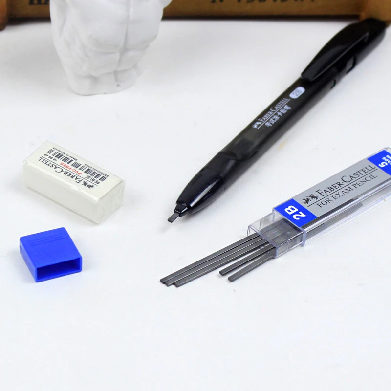 1 компл.. Faber-Castell 2B Exame ответ лист карандаши с заправкой карандаш для Школы Экзамен