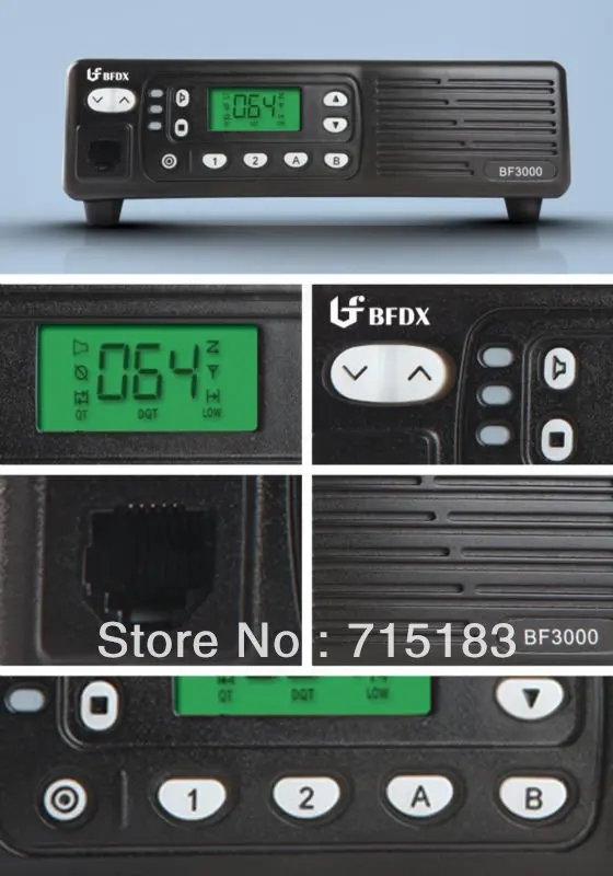 BFDX BF-3000 UHF 400-420 МГц 10 Вт 64 канальный базовый Ретранслятор с Duplexer | Мобильные