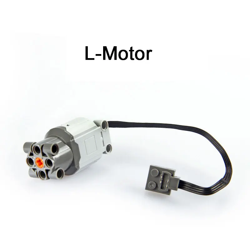 L-motor QunLong technic запчасти, совместимые с major brank многофункциональные силовые функции инструмент сервоблоки 20001 поезд мото r модели наборы зданий - Цвет: L-motor