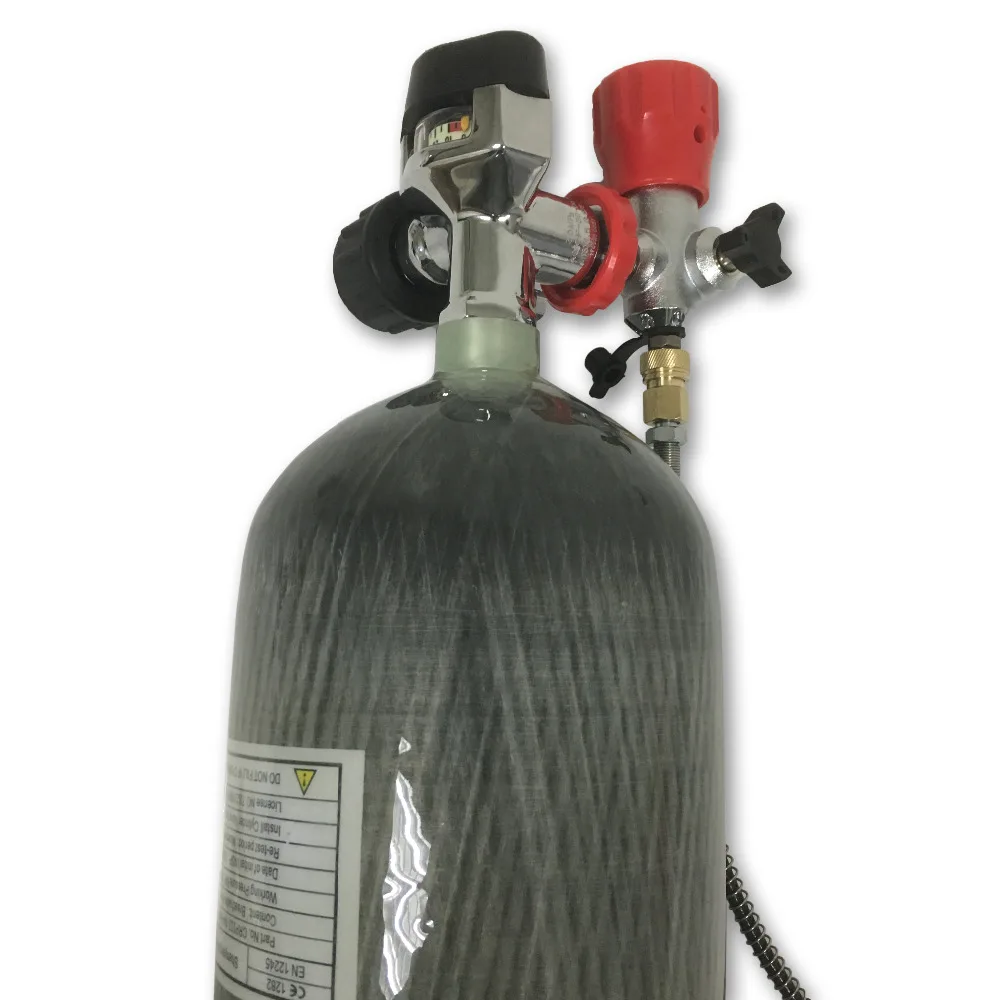AC168201 Новый 6.8L 4500PSI Пейнтбольный бак для дайвинга с аквалангом цвет цилиндра из