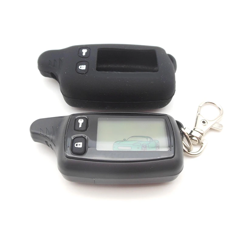 2 way TW9010 брелок с дистанционным управлением + силиконовый чехол для ключей