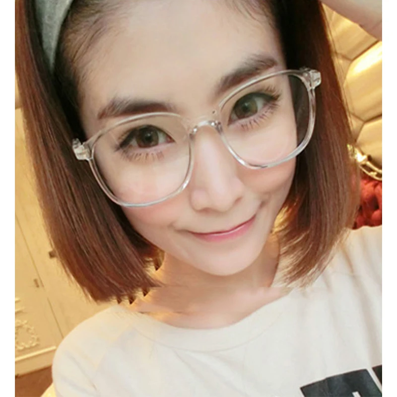 Винтажные Ретро очки с круглой оправой женские и мужские Nerd прозрачные линзы