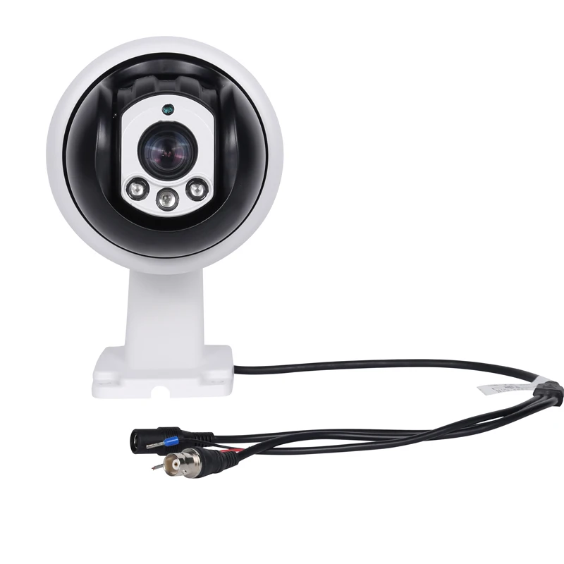 4-дюймовая AHD/CVI/TVI/CVBS HD PTZ камера Высокоскоростная купольная 2MP 10x с автоматическим