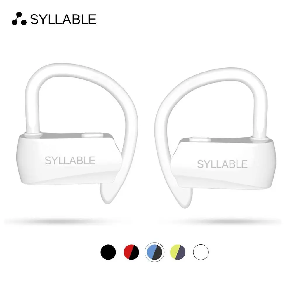 Красочные SYLLABLE D15 Беспроводные спортивные наушники с басами TWS True беспроводные