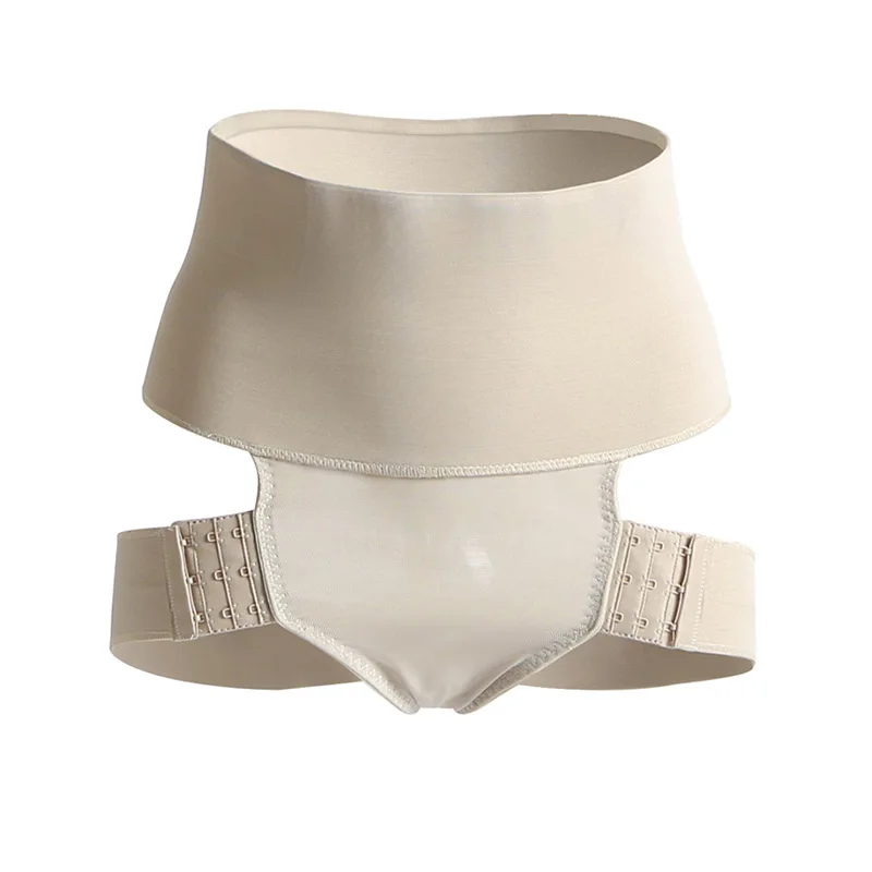 Сексуальное женское корректирующее белье с высокой талией черное