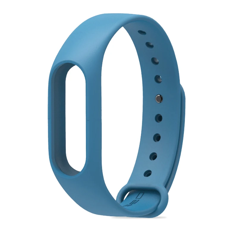 Blue Браслет mi band 2 аксессуары для браслетов Pulseira mi band 2 сменный силиконовый ремешок на запястье смарт-браслет для Xiaomi mi 2 ремешка - Цвет: Blue