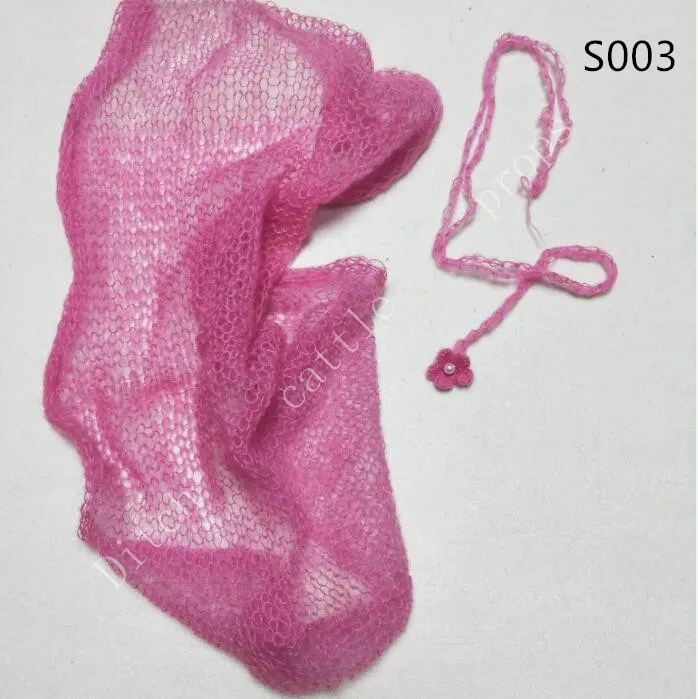 Manta de mohair de 60x30 cm para reci&eacute;n nacido, accesorios de fotograf&iacute;a, Fondo de fotograf&iacute;a-4