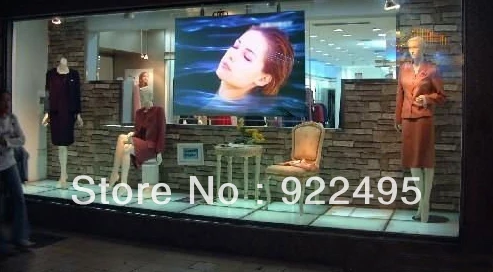 Free shipping Dark grey color rear projection film(shop window) Holographic screen factory supply best price sales! | Электроника