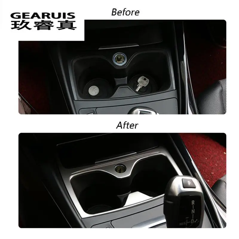 Автомобильный держатель для стакана с водой в салон декоративная накладка BMW 1