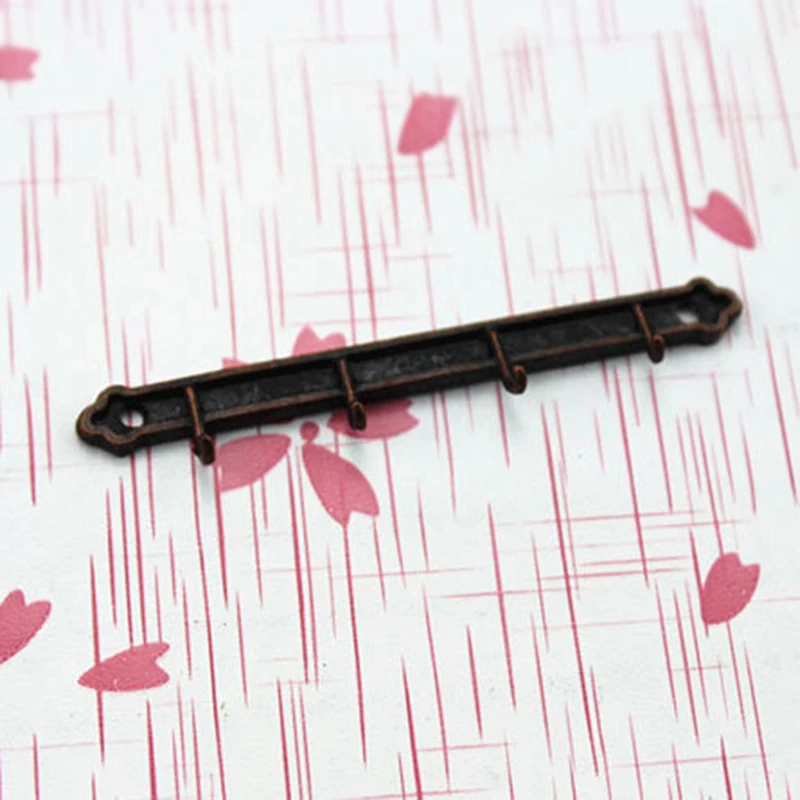 Горячая продажа 1/12 сплав миниатюрные настенные вешалки крепление миниатюрная