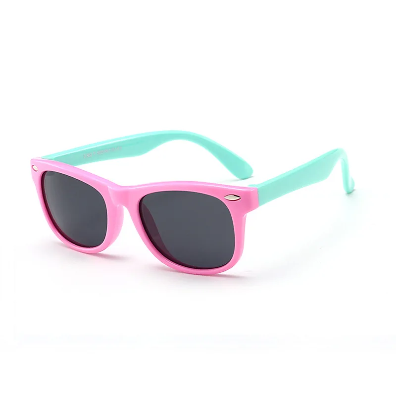 

Manufacturer's New Spot Wholesale Classic Silica Gel Fashion Radiation-proof Polarizing Sunglasses Baby Glasses Children's Sungl