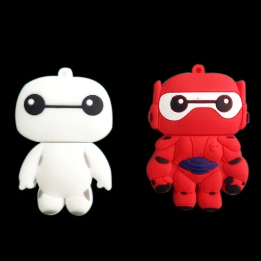 Новое поступление флеш-накопитель с мультипликационным принтом Big Hero 6 64 ГБ USB 3 0