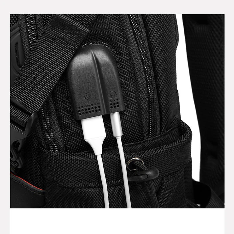 new men's backpack British fashion and leisure college style high quality multi-function large capacity design