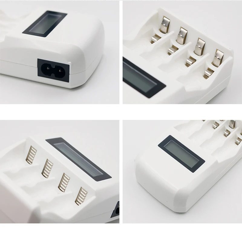 PALO Wholesale PL-NC01 4 Slots LCD Display Smart Intelligent Battery Charger For AA/AAA NiCd NiMh Rechargeable Batteries | Электроника