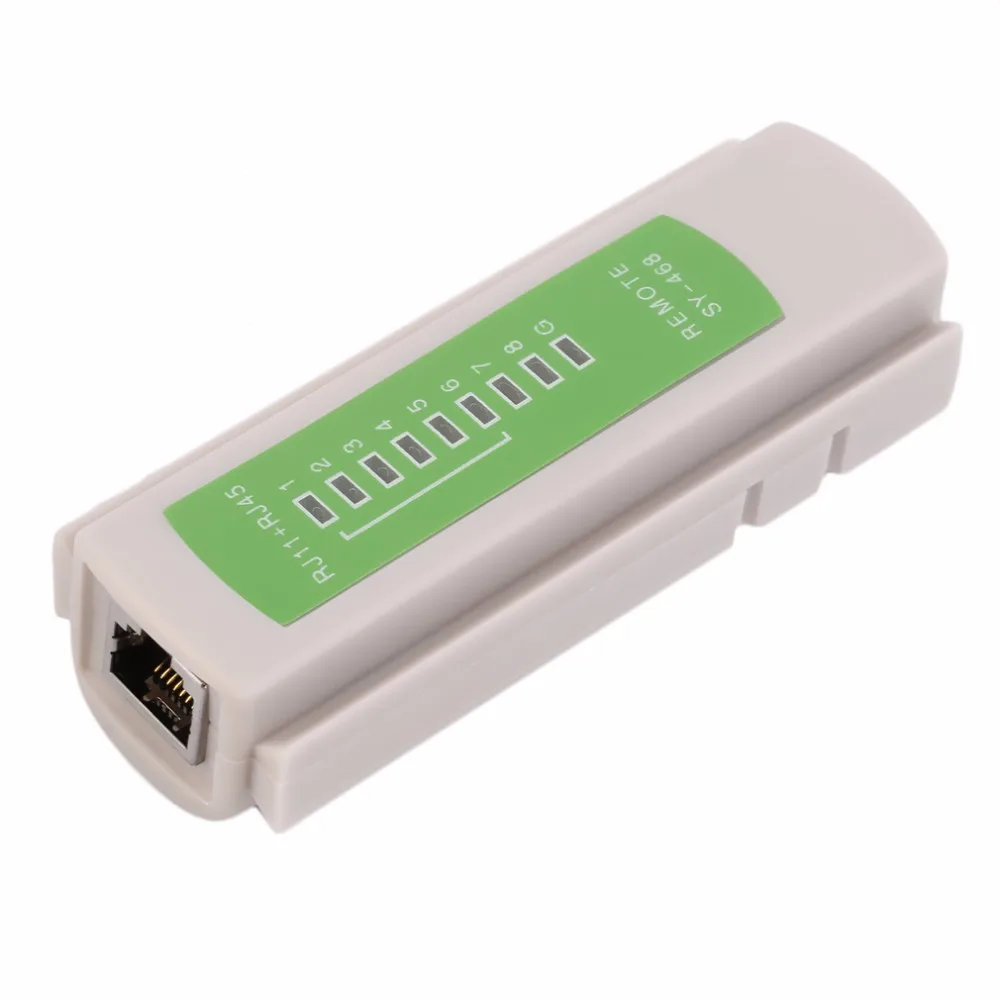 Горячие RJ45 RJ11 RJ12 CAT5 UTP сетевой LAN USB кабель тест er инструменты дистанционного тестирования