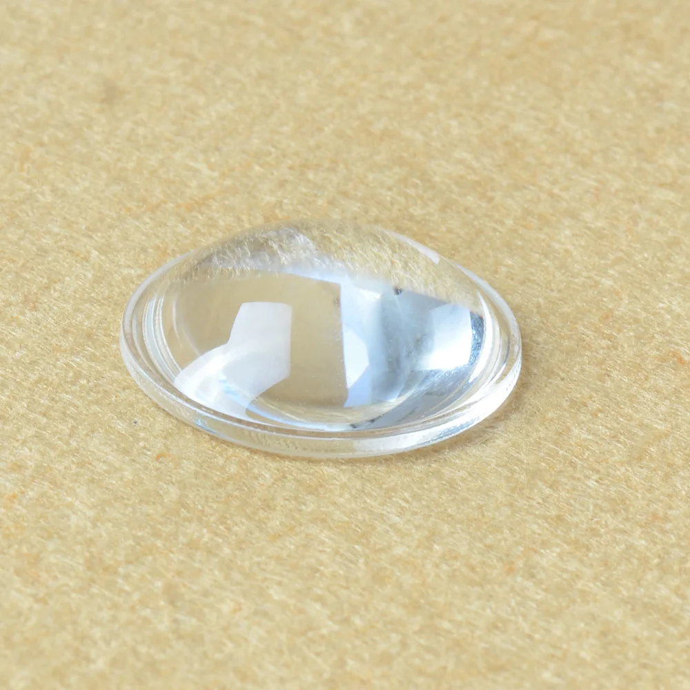 30 мм фокусировочная плоско-выпуклая светодиодная линза выпуклая Оптическое