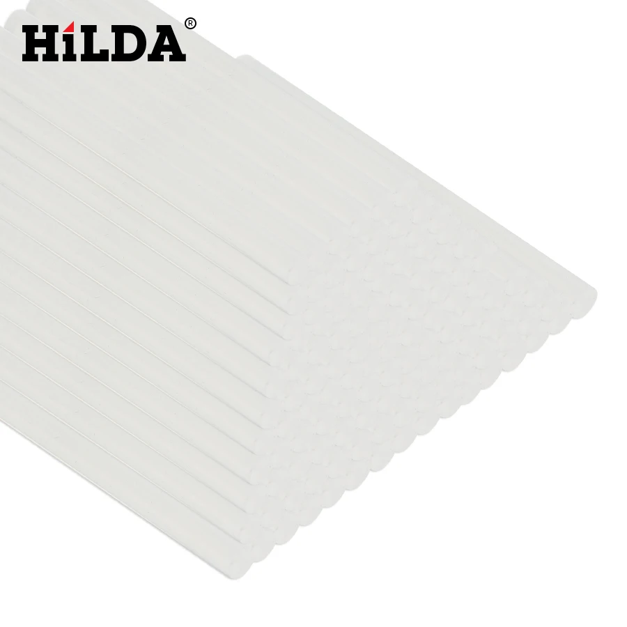 HILDA 120 шт./лот 7 мм x 98 мм палочки термоклея для электрический клеевой пистолет альбом для художественных занятий Инструменты для ремонта для легированных аксессуаров набор комплектов