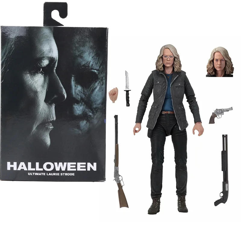 Фигурка из ПВХ Ultimate Laurie Strode NECA для Хэллоуина коллекционные модели игрушек |