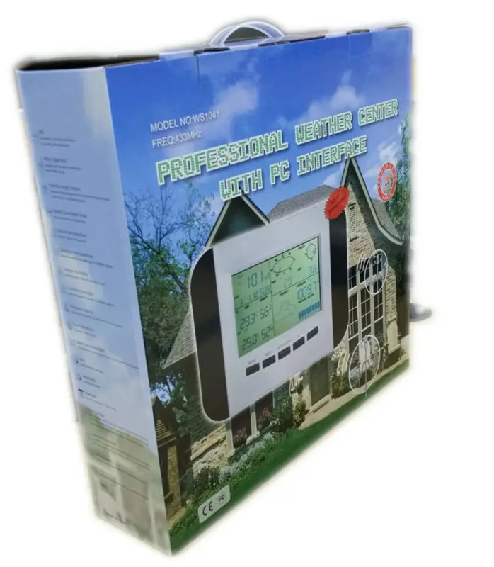 Профессиональная Метеостанция 100 м термометр датчик влажности дождя давления с