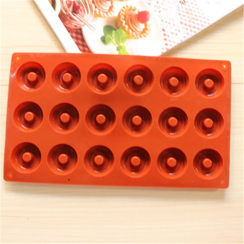 Силиконовая форма сделай сам мини пончик торт силикона выпечки Инструмент