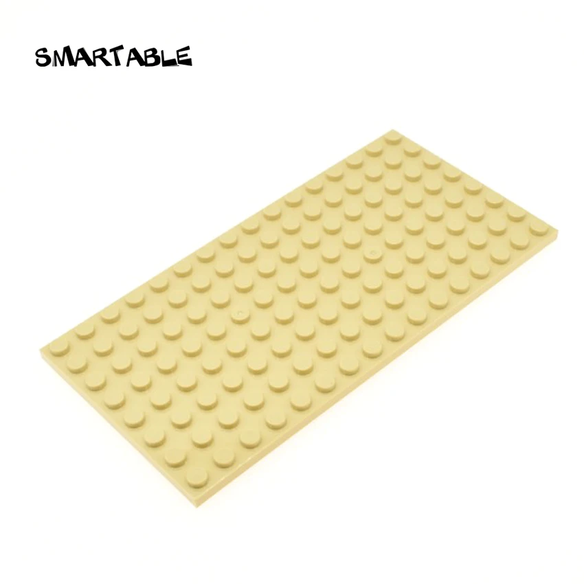 Строительный блок Smartable Plate 8X16 MOC детали игрушки для детей развивающие креативные