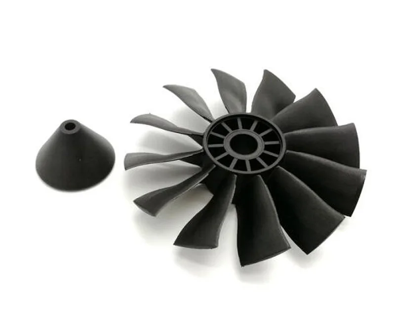 EDF70mm воздуховод 12 лопастей пропеллеры 3300/2300/6S двигатель для части